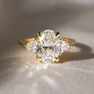 Round Halo, Pave & Split Shank Engagement Ring – 1.93 CT Lab Grown Diamond