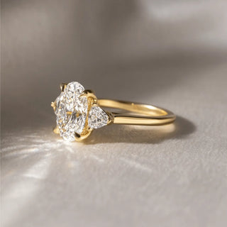 Round Halo, Pave & Split Shank Engagement Ring – 1.93 CT Lab Grown Diamond