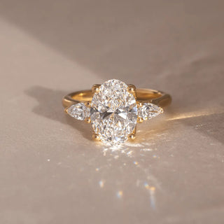 Round Halo, Pave & Split Shank Engagement Ring – 1.93 CT Lab Grown Diamond