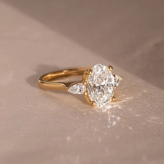 Round Halo, Pave & Split Shank Engagement Ring – 1.93 CT Lab Grown Diamond