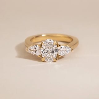 Round Halo, Pave & Split Shank Engagement Ring – 1.93 CT Lab Grown Diamond