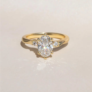 Round Halo, Pave & Split Shank Engagement Ring – 1.93 CT Lab Grown Diamond
