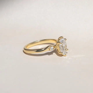 Round Halo, Pave & Split Shank Engagement Ring – 1.93 CT Lab Grown Diamond