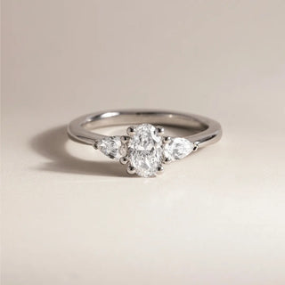 Round Halo, Pave & Split Shank Engagement Ring – 1.93 CT Lab Grown Diamond