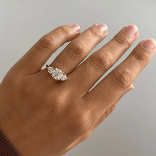 Round Halo, Pave & Split Shank Engagement Ring – 1.93 CT Lab Grown Diamond