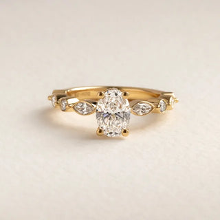 Round Halo, Pave & Split Shank Engagement Ring – 1.93 CT Lab Grown Diamond