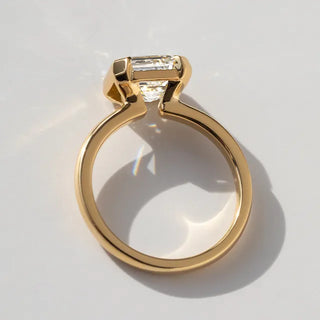 Round Halo, Pave & Split Shank Engagement Ring – 1.93 CT Lab Grown Diamond