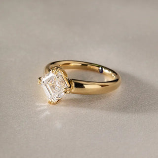 Round Halo, Pave & Split Shank Engagement Ring – 1.93 CT Lab Grown Diamond