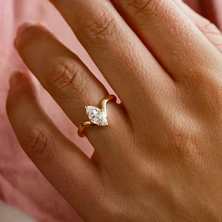 Round Halo, Pave & Split Shank Engagement Ring – 1.93 CT Lab Grown Diamond