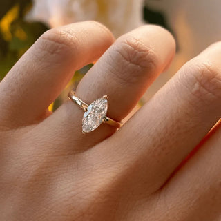 Round Halo, Pave & Split Shank Engagement Ring – 1.93 CT Lab Grown Diamond