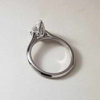 Round Halo, Pave & Split Shank Engagement Ring – 1.93 CT Lab Grown Diamond
