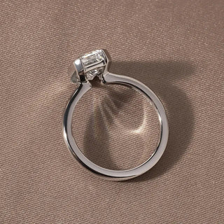 Round Halo, Pave & Split Shank Engagement Ring – 1.93 CT Lab Grown Diamond