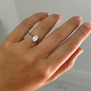 Round Halo, Pave & Split Shank Engagement Ring – 1.93 CT Lab Grown Diamond