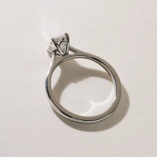 Round Halo, Pave & Split Shank Engagement Ring – 1.93 CT Lab Grown Diamond