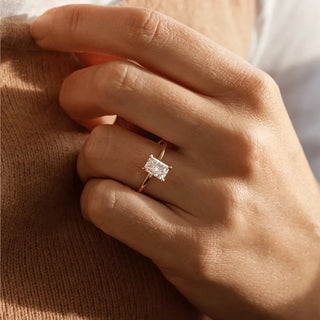Round Halo, Pave & Split Shank Engagement Ring – 1.93 CT Lab Grown Diamond