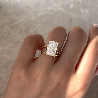Round Halo, Pave & Split Shank Engagement Ring – 1.93 CT Lab Grown Diamond