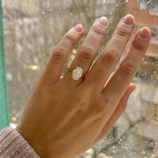 Round Halo, Pave & Split Shank Engagement Ring – 1.93 CT Lab Grown Diamond
