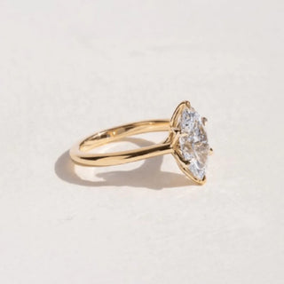 Round Halo, Pave & Split Shank Engagement Ring – 1.93 CT Lab Grown Diamond