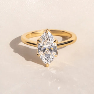 Round Halo, Pave & Split Shank Engagement Ring – 1.93 CT Lab Grown Diamond