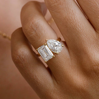 Round Halo, Pave & Split Shank Engagement Ring – 1.93 CT Lab Grown Diamond