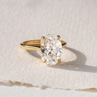 Round Halo, Pave & Split Shank Engagement Ring – 1.93 CT Lab Grown Diamond