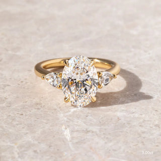 Round Halo, Pave & Split Shank Engagement Ring – 1.93 CT Lab Grown Diamond