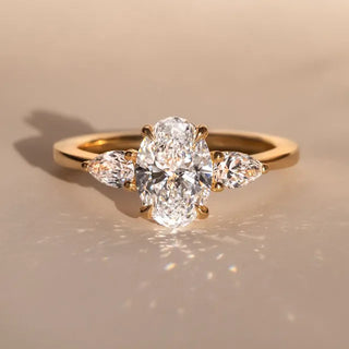 Round Halo, Pave & Split Shank Engagement Ring – 1.93 CT Lab Grown Diamond