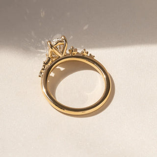 Round Halo, Pave & Split Shank Engagement Ring – 1.93 CT Lab Grown Diamond