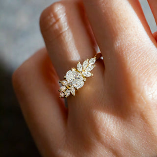 Round Halo, Pave & Split Shank Engagement Ring – 1.93 CT Lab Grown Diamond