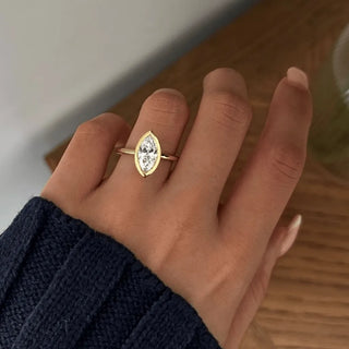 Round Halo, Pave & Split Shank Engagement Ring – 1.93 CT Lab Grown Diamond