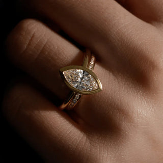 Round Halo, Pave & Split Shank Engagement Ring – 1.93 CT Lab Grown Diamond