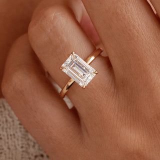 Round Halo, Pave & Split Shank Engagement Ring – 1.93 CT Lab Grown Diamond