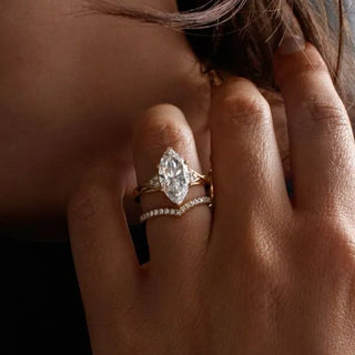 Round Halo, Pave & Split Shank Engagement Ring – 1.93 CT Lab Grown Diamond