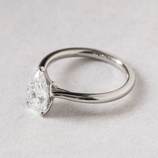 Round Halo, Pave & Split Shank Engagement Ring – 1.93 CT Lab Grown Diamond