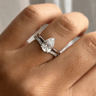 Round Halo, Pave & Split Shank Engagement Ring – 1.93 CT Lab Grown Diamond