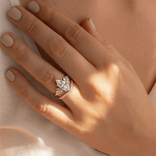 Round Halo, Pave & Split Shank Engagement Ring – 1.93 CT Lab Grown Diamond
