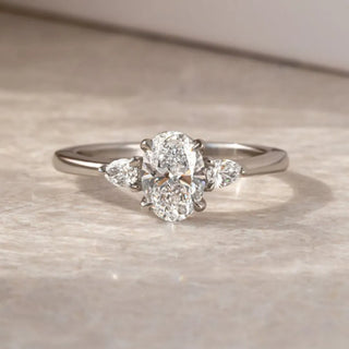 Round Halo, Pave & Split Shank Engagement Ring – 1.93 CT Lab Grown Diamond