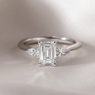 Round Halo, Pave & Split Shank Engagement Ring – 1.93 CT Lab Grown Diamond