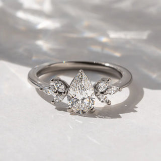 Round Halo, Pave & Split Shank Engagement Ring – 1.93 CT Lab Grown Diamond