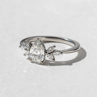Round Halo, Pave & Split Shank Engagement Ring – 1.93 CT Lab Grown Diamond