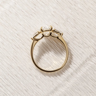 Round Halo, Pave & Split Shank Engagement Ring – 1.93 CT Lab Grown Diamond