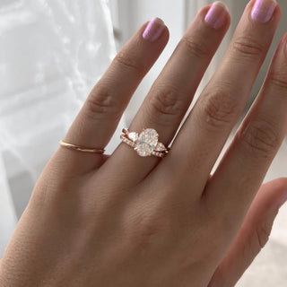 Round Halo, Pave & Split Shank Engagement Ring – 1.93 CT Lab Grown Diamond