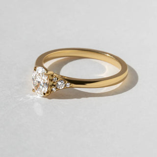 Round Halo, Pave & Split Shank Engagement Ring – 1.93 CT Lab Grown Diamond