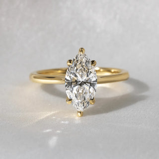 Round Halo, Pave & Split Shank Engagement Ring – 1.93 CT Lab Grown Diamond