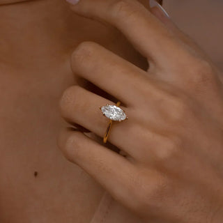 Round Halo, Pave & Split Shank Engagement Ring – 1.93 CT Lab Grown Diamond