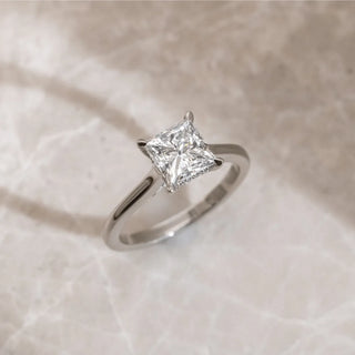 Round Halo, Pave & Split Shank Engagement Ring – 1.93 CT Lab Grown Diamond