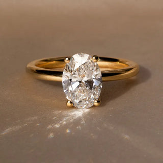Round Halo, Pave & Split Shank Engagement Ring – 1.93 CT Lab Grown Diamond