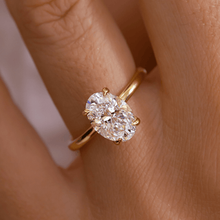 Round Halo, Pave & Split Shank Engagement Ring – 1.93 CT Lab Grown Diamond