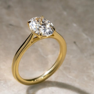 Round Halo, Pave & Split Shank Engagement Ring – 1.93 CT Lab Grown Diamond