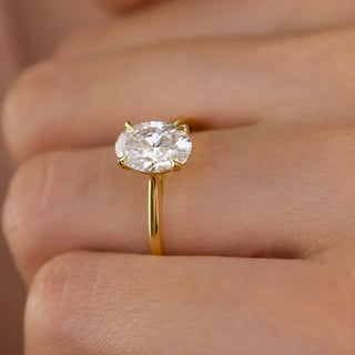 Round Halo, Pave & Split Shank Engagement Ring – 1.93 CT Lab Grown Diamond